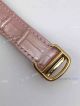 Swiss Replica Cartier Tank Watch Gold Case Pink Leather  (6)_th.jpg